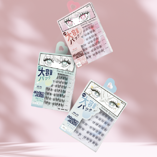 ブリーズ バタフライ ノリ軸なし部分用つけまつげ プラス