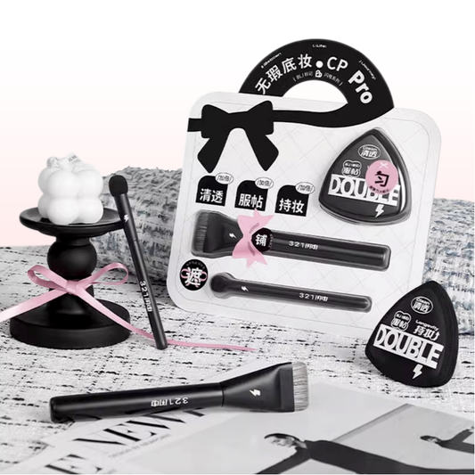 【塗る、隠す、整える。美の3ステップ】ブリリアント ボルト ベースメイク3点セット